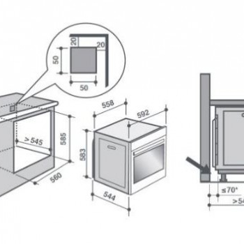 FOUR PYROLYSE 73 L  DE DIETRICH