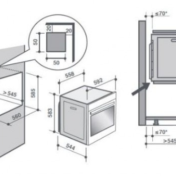 FOUR PYROLYSE 73 L  DE DIETRICH